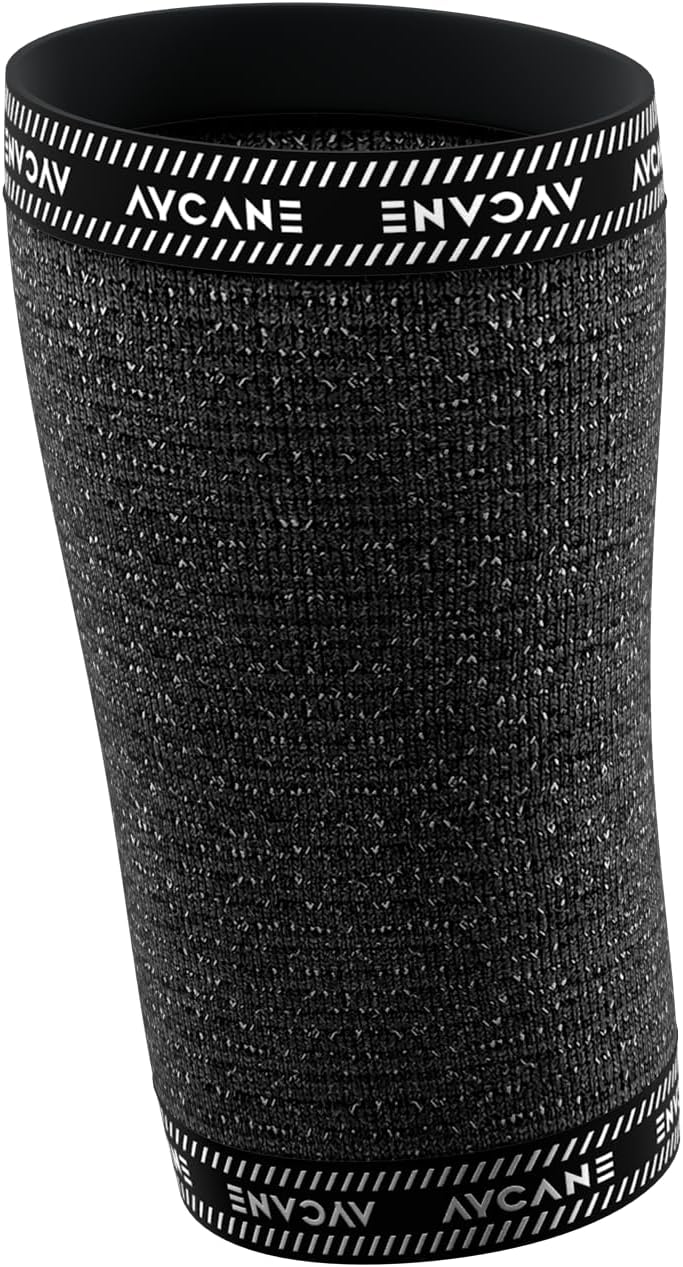 AYCANE Blade PRO Black Hockey Wrist Guards, Lightweight, Quick-Drying, Breathable Sweat Band, No-Slip Silicone Grip, Cut-Resistant Design, Durable Wrist Protection for Hockey - Image 2